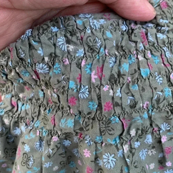 5 for 25 MEXX light cotton  top with elasticized bodice and sleeves - Picture 3 of 4